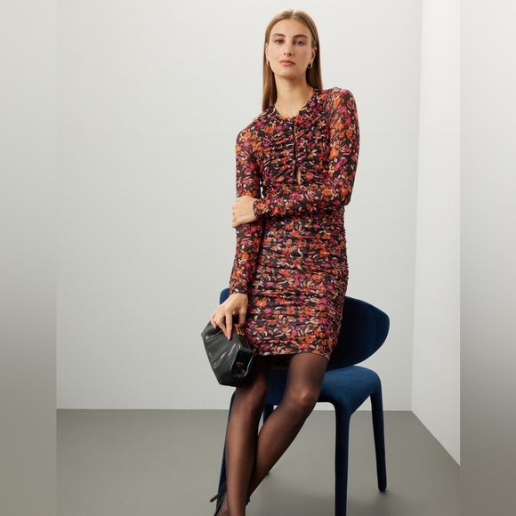 NWT- MINKPINK SORRENTO MESH MINI DRESS - Picture 1 of 13